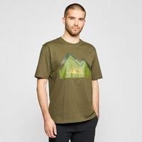 Peter Storm Men/'s Mountain Tent Short Sleeve T-Shirt Made with 100% Cotton, Men/'s Casual T-Shirt, Outdoors, Walking, Trekking, Hiking and Camping Clothing, Khaki, XXXL
