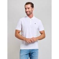 Beverly Hills Polo Club Men's MODERN SLIM FIT POLO SHIRT GHOST in White | Size: Large