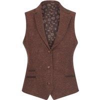 Women's Suit Tweed Herringbone Wool Brown TruClothing