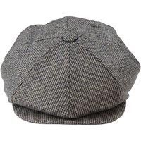 TruClothing Men's 8 Panel Razor Peaky Blinders Hat in Grey | Size: S/M