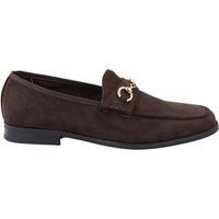 TruClothing Men/'s Moccasin Loafers Shoes Leather Lined Slip On Suede Formal Shoe - Brown 11 UK