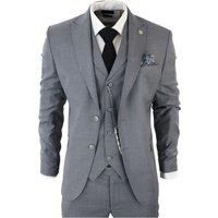 TruClothing James Men 3 Piece Grey Suit
