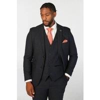 Paul Andrew Oscar - Men's 3 Piece Navy Blue Tweed Suit