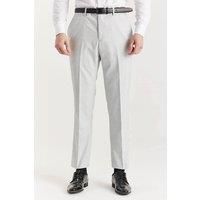 Men/'s Trousers Silver Wedding Suit Pants - Silver 34