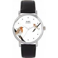 Toff London Ladies Robins Bird Watch