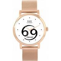 Toff London Ladies White Cancer Watch
