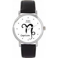 Toff London Ladies White Capricorn Watch
