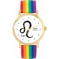 Toff London Ladies White Leo Watch