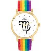 Toff London Ladies White Virgo Watch
