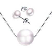Sterling Silver Matching Pearl Jewellery Set