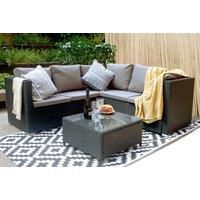 5-Seater Temple Rattan Corner Sofa Set