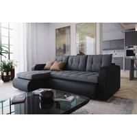 Stylish Parma Corner Sofa Bed - 3 Colours! - Black
