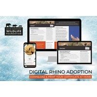 Rhino Adoption - Digital Pack - Support Conservation - David Shepherd Wildlife Foundation
