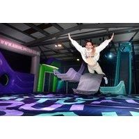 1-Hour Family Trampoline Park Access for 4 at Air Unlimited Liverpool - Includes 2 Slushes & 2 Hot Drinks