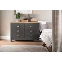 Camden 6 Chest Of Drawers In 3 Colours - White
