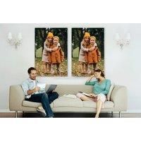 A1 (76 X 51Cm) Personalised Photo Canvas - 1 Or 2!