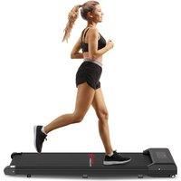 Shock-Absorbing Electric Under Desk Treadmill - Pink, Black Or Grey