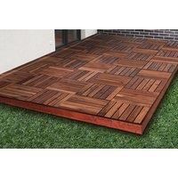 Acacia Wood Decking Tiles