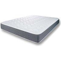 Grey Memory Foam Hybrid Sprung Mattress - 5 Sizes