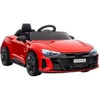 Kids Audi Licensed 12V Electric Ride On Car - 4 Colours - Red