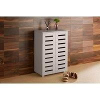 Shoe Cabinet In 2 Styles And 3 Colours - White