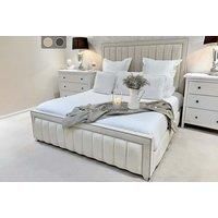 Grey Or Cream Dior Bed With Mattress Option - 4 Sizes!
