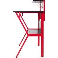 1, 2 Or 3-Tier Gaming Desk - 5 Colours! - Red