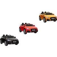 Kids Audi Tt Electric Ride On Car - Three Colours - Black