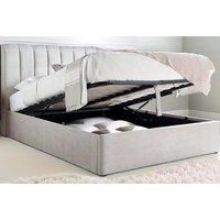 Chelsea Velvet Bed Frame With Ottoman Storage - 5 Sizes