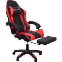 360 Reclining Swivel Gaming Chair With Footrest & Massager