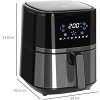 Homcom Air Fryers - Black