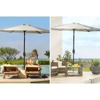 Redwood Cream 2.7M Parasol