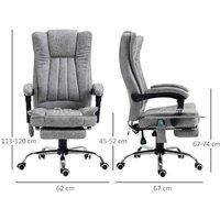 Vinsetto Massage Chair - Grey