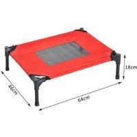 Pawhut Elevated Camping Pet Bed