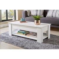 Lift Up Storage Coffee Table - Black, Grey, Oak Or White!