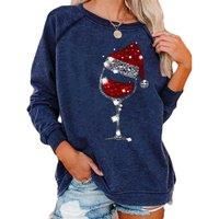 Christmas Wine Glass Jumper - Green