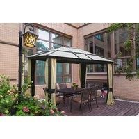 Outsunny Premium Hardtop Gazebo Canopy
