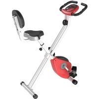 Homcom Manual Stationary Bike - Yellow