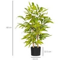 Homcom Bamboo Tree - Green