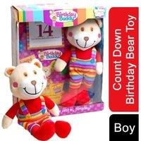 Birthday Buddy (Girl) & (Boy) Bear Toy