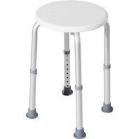 Homcom Shower And Bath Stool - Cream