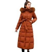 Padded Hooded Maxi Puffer Parka Jacket - 6 Colours! - Black