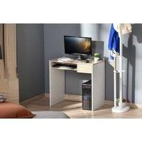 Homcom Small Table, Keyboard & Drawer
