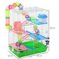 5-Tier Hamster Cage, Green