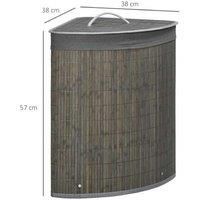 Homcom Bamboo Laundry Basket