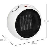 Homcom Space Heater, Ceramic