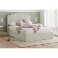 Alaska Boucle Teddy Fleece Grey Bed - 5 Sizes