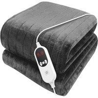 Purus 3P/Hour Premium Electric Heated Blanket - 4 Colours - Navy