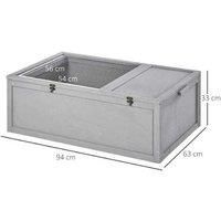 Small Reptile Cage, Grey