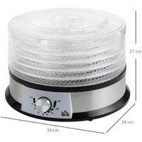 Homcom 5 Tier Food Dehydrator